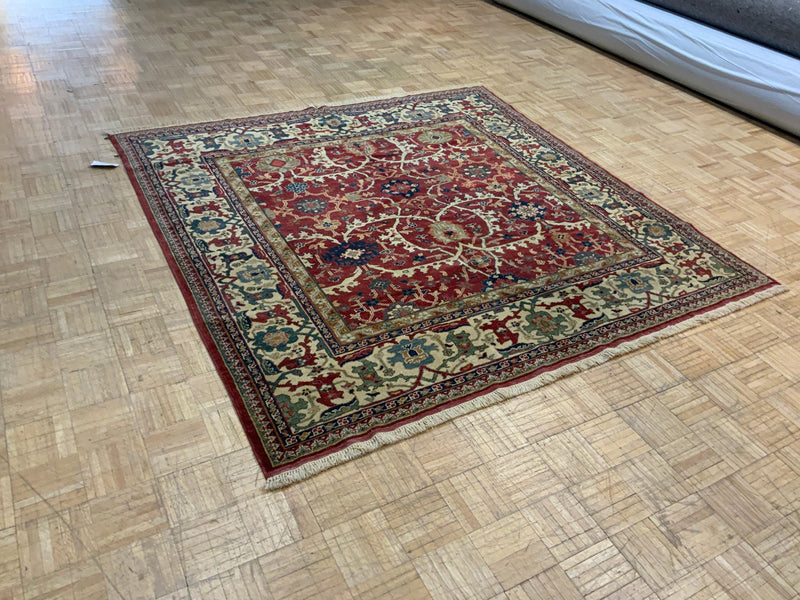 HIGH-END 7ft. x 7ft. TRANSITIONAL ANTIQUE LMS - David Tiftickjian & Sons