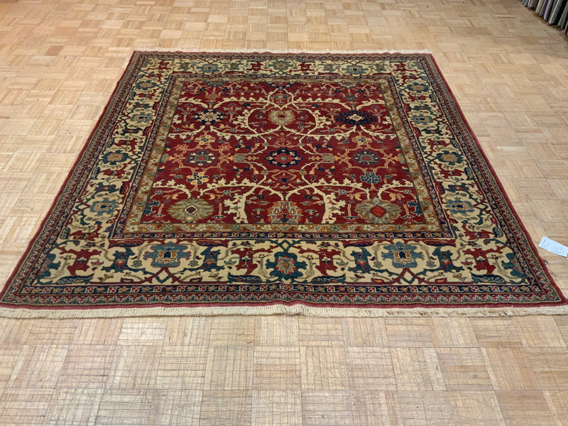 HIGH-END 7ft. x 7ft. TRANSITIONAL ANTIQUE LMS - David Tiftickjian & Sons