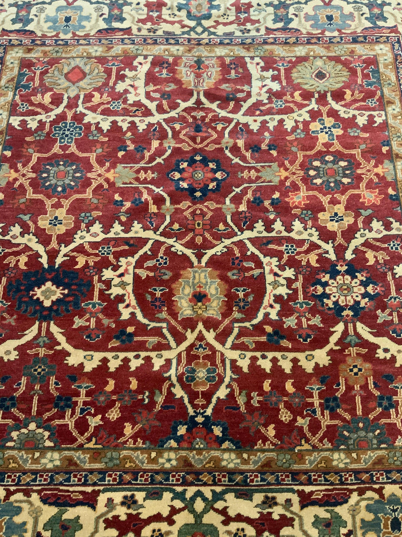 HIGH-END 7ft. x 7ft. TRANSITIONAL ANTIQUE LMS - David Tiftickjian & Sons