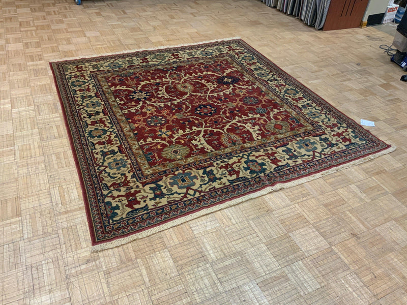 HIGH-END 7ft. x 7ft. TRANSITIONAL ANTIQUE LMS - David Tiftickjian & Sons