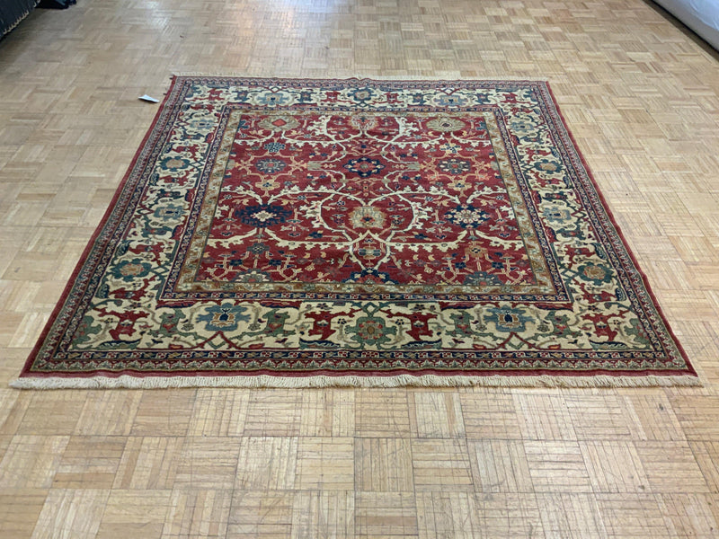 HIGH-END 7ft. x 7ft. TRANSITIONAL ANTIQUE LMS - David Tiftickjian & Sons