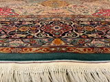 HIGH-END 8ft. x 10ft. FLORAL KERMAN - David Tiftickjian & Sons