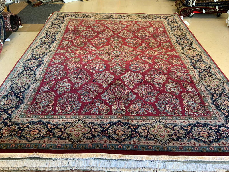 HIGH-END 8ft. x 10ft. TRADITIONAL SAROUK - David Tiftickjian & Sons