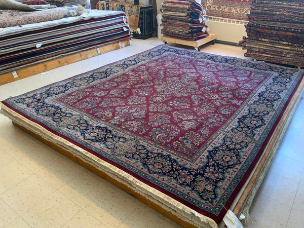 HIGH-END 8ft. x 10ft. TRADITIONAL SAROUK - David Tiftickjian & Sons