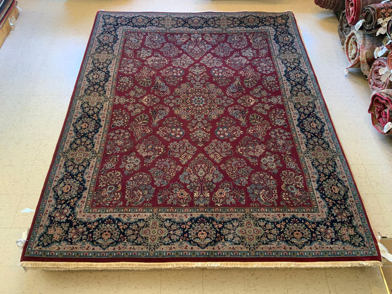 HIGH-END 8ft. x 10ft. TRADITIONAL SAROUK - David Tiftickjian & Sons