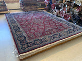 HIGH-END 8ft. x 10ft. TRADITIONAL SAROUK - David Tiftickjian & Sons