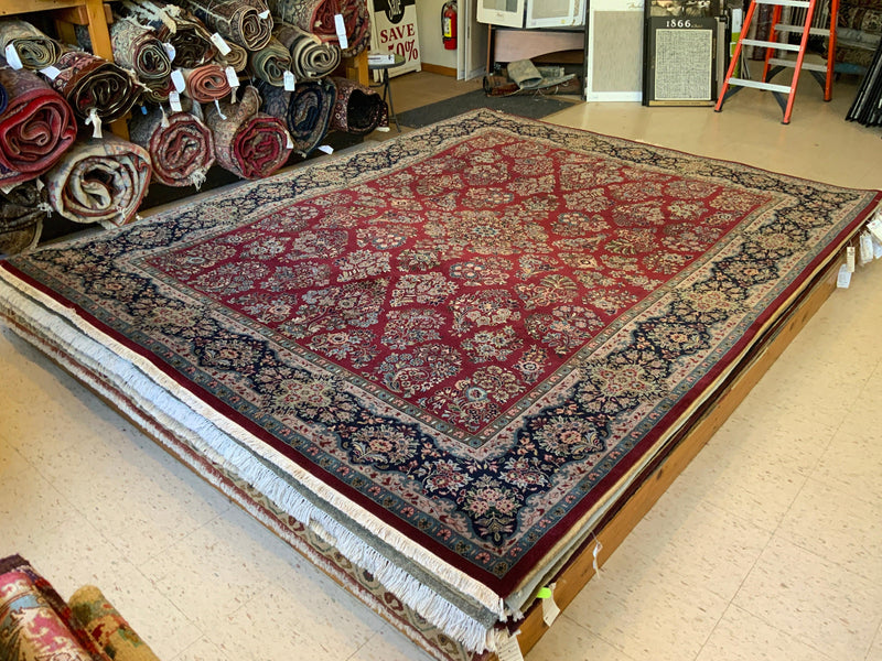 HIGH-END 8ft. x 10ft. TRADITIONAL SAROUK - David Tiftickjian & Sons