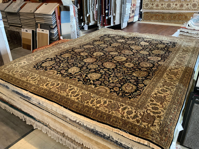 HIGH-END 8ft. x 10ft. TRADITIONAL TABRIZ - David Tiftickjian & Sons