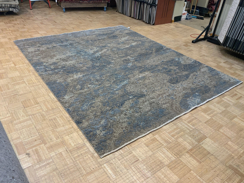 HIGH-END 8ft. x 10ft. TRANSITIONAL ABSTRACT - David Tiftickjian & Sons