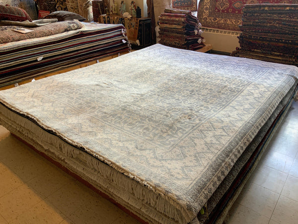 HIGH-END 8ft. x 10ft. TRANSITIONAL TABRIZ - David Tiftickjian & Sons