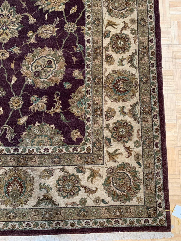 HIGH-END 9ft. x 12ft. TRADITIONAL KASHAN - David Tiftickjian & Sons