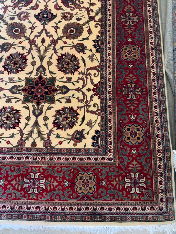 HIGH-END 9ft. x 12ft. TRADITIONAL KASHAN - David Tiftickjian & Sons