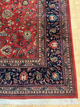 HIGH-END 9ft. x 12ft. TRADITIONAL KASHAN - David Tiftickjian & Sons