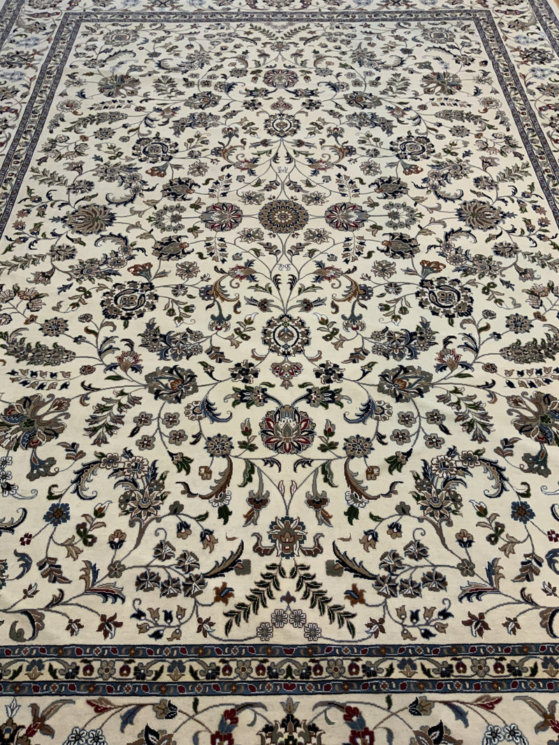 HIGH-END 9ft. x 12ft. TRADITIONAL KASHAN - David Tiftickjian & Sons