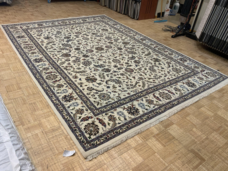 HIGH-END 9ft. x 12ft. TRADITIONAL KASHAN - David Tiftickjian & Sons