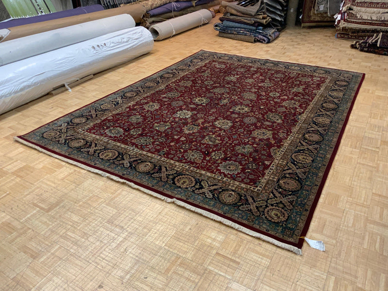 HIGH-END 9ft. x 12ft. TRADITIONAL MAHAL - David Tiftickjian & Sons