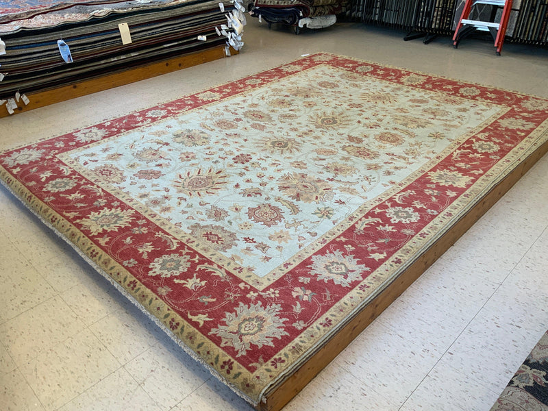 HIGH-END 9ft. x 12ft. TRADITIONAL MAHAL - David Tiftickjian & Sons