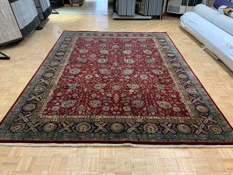 HIGH-END 9ft. x 12ft. TRADITIONAL MAHAL - David Tiftickjian & Sons