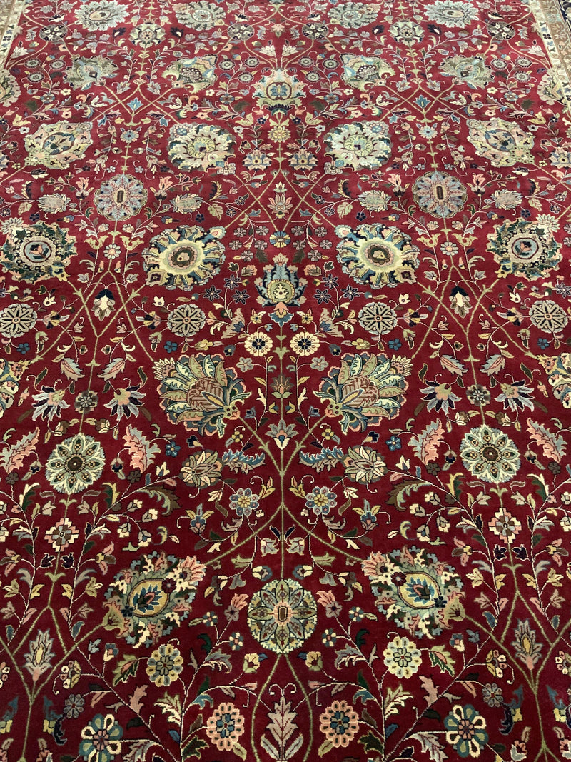 HIGH-END 9ft. x 12ft. TRADITIONAL MAHAL - David Tiftickjian & Sons