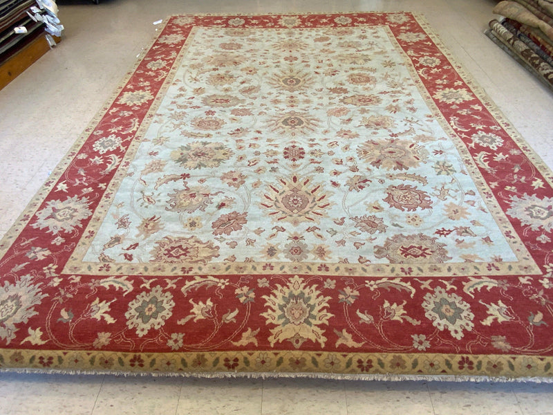 HIGH-END 9ft. x 12ft. TRADITIONAL MAHAL - David Tiftickjian & Sons
