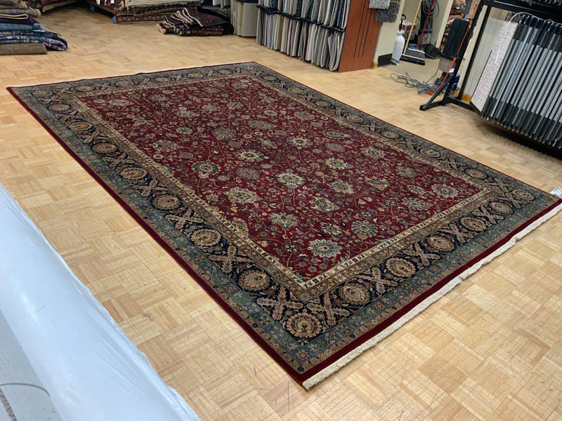 HIGH-END 9ft. x 12ft. TRADITIONAL MAHAL - David Tiftickjian & Sons
