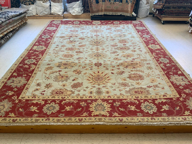 HIGH-END 9ft. x 12ft. TRADITIONAL MAHAL - David Tiftickjian & Sons