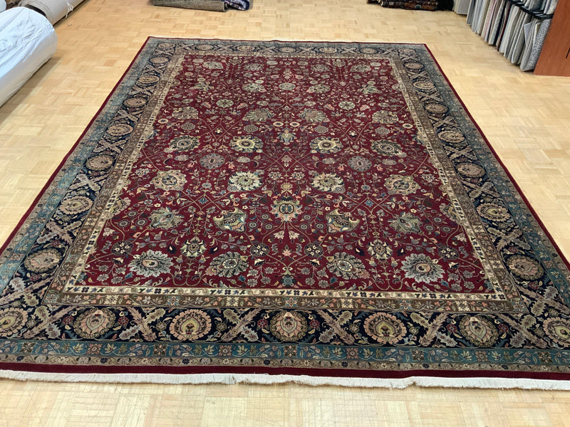 HIGH-END 9ft. x 12ft. TRADITIONAL MAHAL - David Tiftickjian & Sons