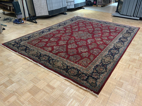 HIGH-END 9ft. x 12ft. TRADITIONAL SAROUK - David Tiftickjian & Sons