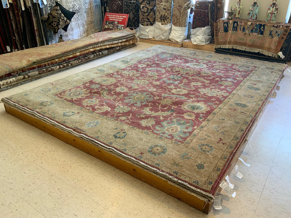 HIGH-END 9ft. x 12ft. TRADITIONAL SULTANABAD - David Tiftickjian & Sons