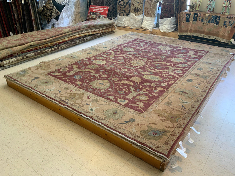 HIGH-END 9ft. x 12ft. TRADITIONAL SULTANABAD - David Tiftickjian & Sons