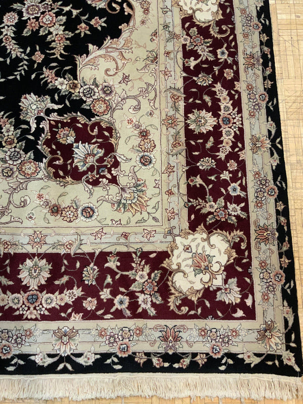 HIGH-END 9ft. x 12ft. TRADITIONAL TABRIZ - David Tiftickjian & Sons