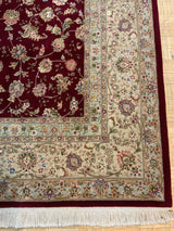 HIGH-END 9ft. x 12ft. TRADITIONAL TABRIZ - David Tiftickjian & Sons