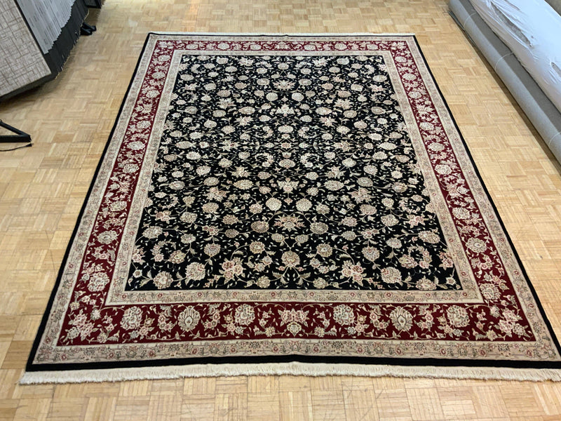 HIGH-END 9ft. x 12ft. TRADITIONAL TABRIZ - David Tiftickjian & Sons