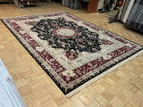 HIGH-END 9ft. x 12ft. TRADITIONAL TABRIZ - David Tiftickjian & Sons