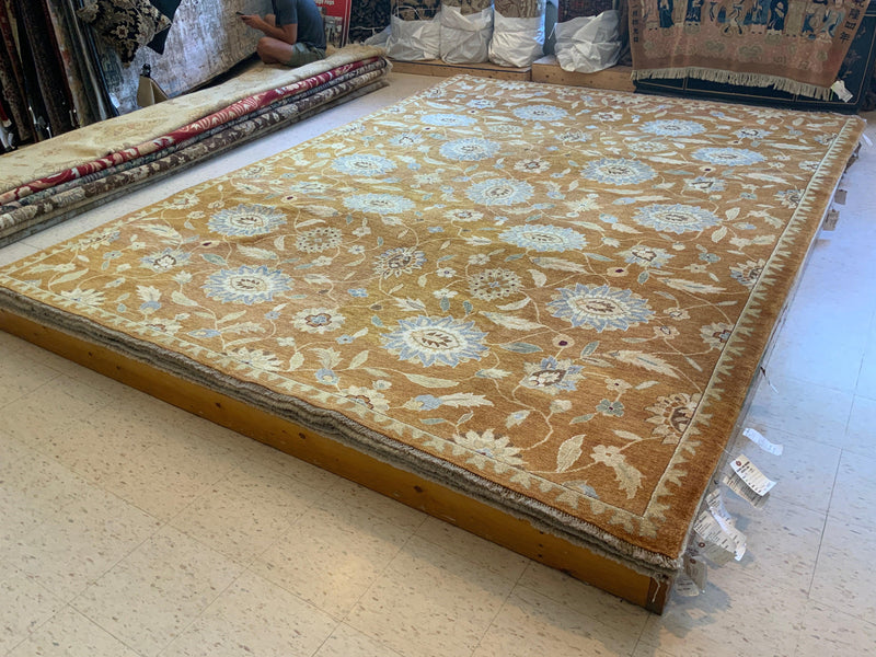 HIGH-END 9ft. x 12ft. TRANSITIONAL KABUL - David Tiftickjian & Sons