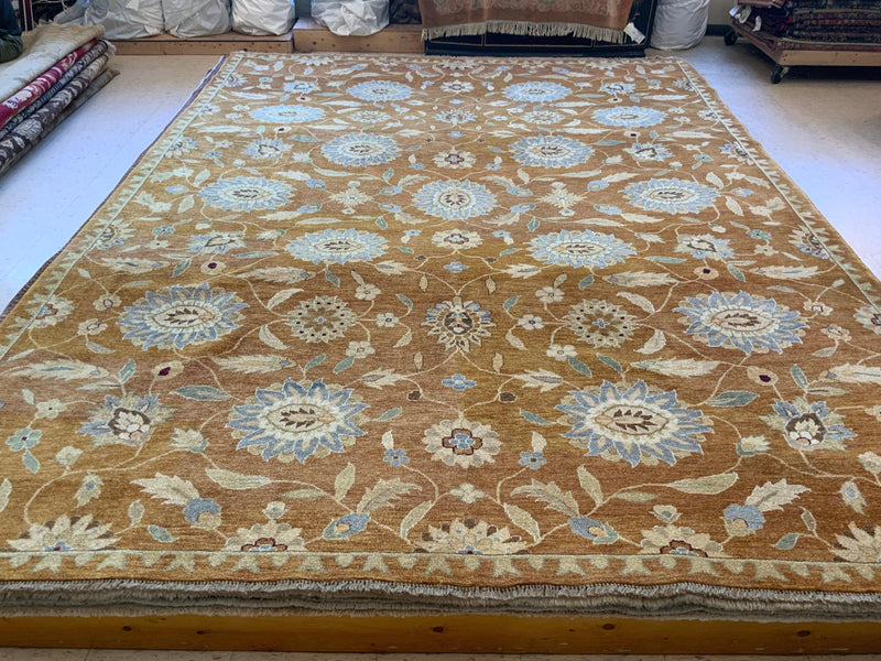 HIGH-END 9ft. x 12ft. TRANSITIONAL KABUL - David Tiftickjian & Sons