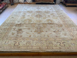 HIGH-END 9ft. x 12ft. TRANSITIONAL OUSHAK - David Tiftickjian & Sons