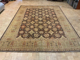 HIGH-END 9ft. x 12ft. TRANSITIONAL PESHAWAR - David Tiftickjian & Sons
