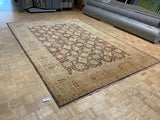 HIGH-END 9ft. x 12ft. TRANSITIONAL PESHAWAR - David Tiftickjian & Sons