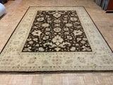 HIGH-END 9ft. x 12ft. TRANSITIONAL PESHAWAR - David Tiftickjian & Sons