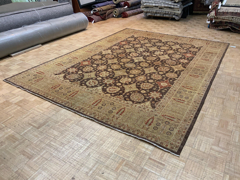 HIGH-END 9ft. x 12ft. TRANSITIONAL PESHAWAR - David Tiftickjian & Sons