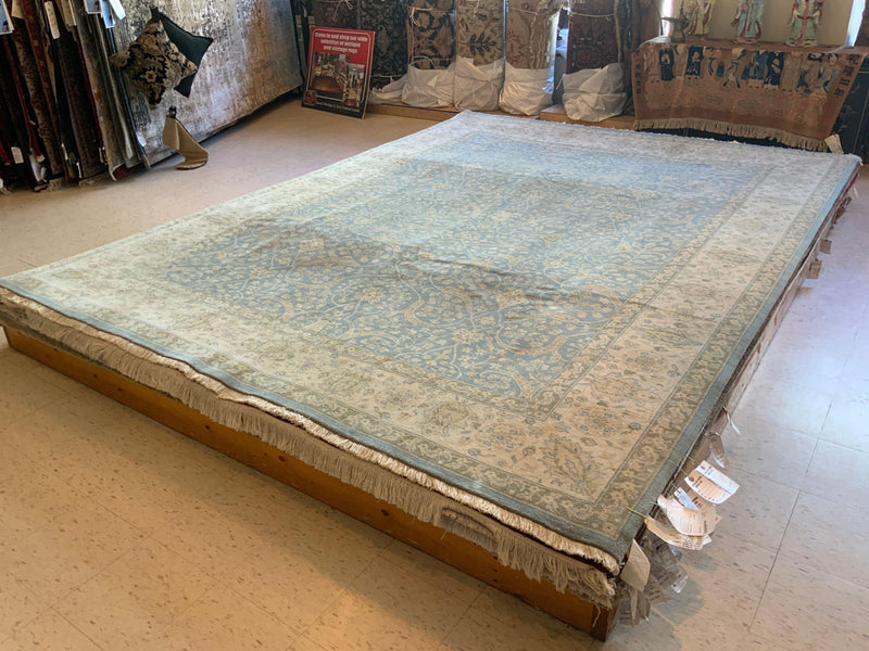 HIGH-END 9ft. x 12ft. TRANSITIONAL TABRIZ - David Tiftickjian & Sons