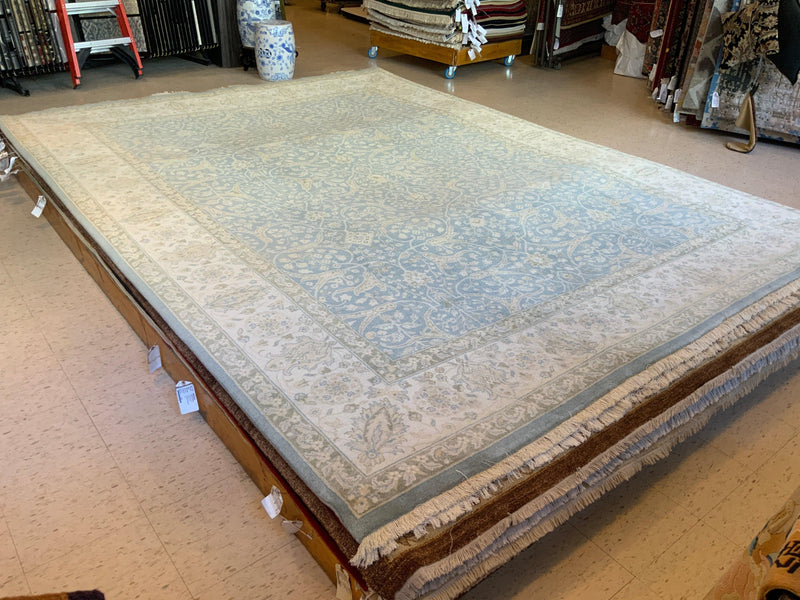 HIGH-END 9ft. x 12ft. TRANSITIONAL TABRIZ - David Tiftickjian & Sons