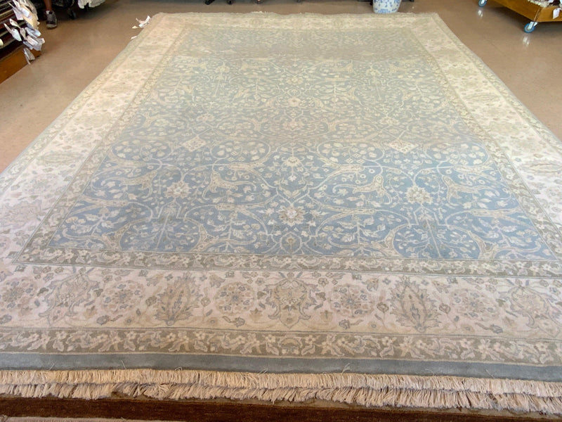 HIGH-END 9ft. x 12ft. TRANSITIONAL TABRIZ - David Tiftickjian & Sons