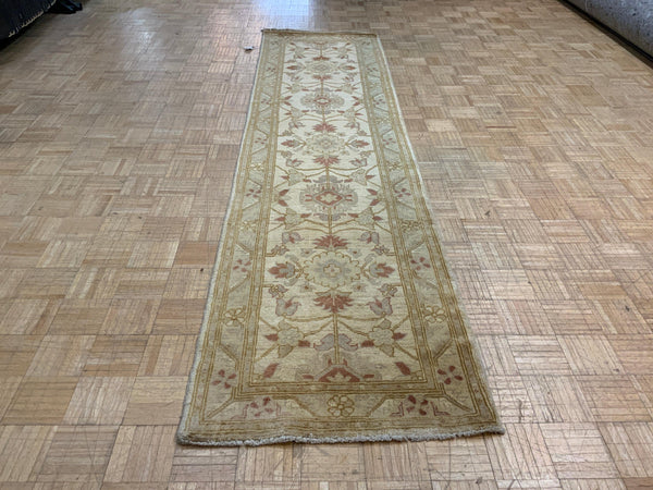 LIKE NEW 3ft. x 11ft. TRANSITIONAL ATTOCK - David Tiftickjian & Sons