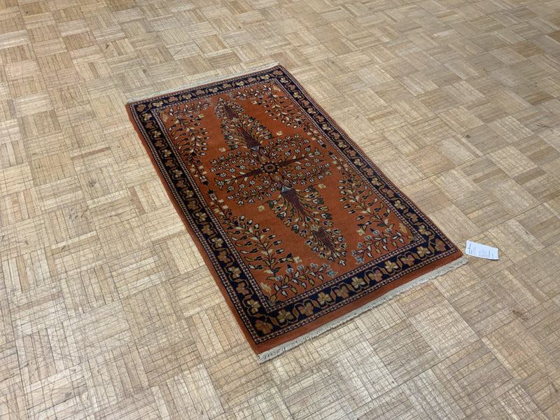LIKE NEW 3ft. x 4ft. TRADITIONAL SAROUK - David Tiftickjian & Sons