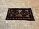 LIKE NEW 3ft. x 4ft. TRANSITIONAL BALOUCH - David Tiftickjian & Sons