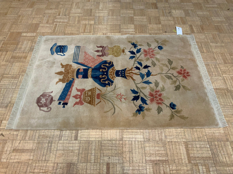 LIKE NEW 3ft. x 5ft. PICTORAL PEKIN - David Tiftickjian & Sons