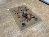 LIKE NEW 3ft. x 5ft. PICTORAL PEKIN - David Tiftickjian & Sons
