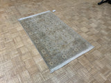 LIKE NEW 3ft. x 5ft. TRADITIONAL KASHAN - David Tiftickjian & Sons